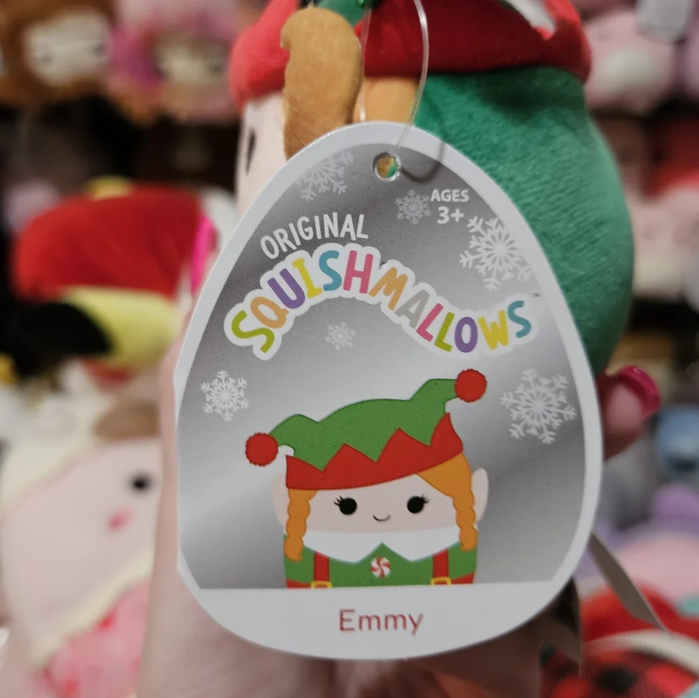 Emmy the Elf Squishmallow Holiday - 4.5